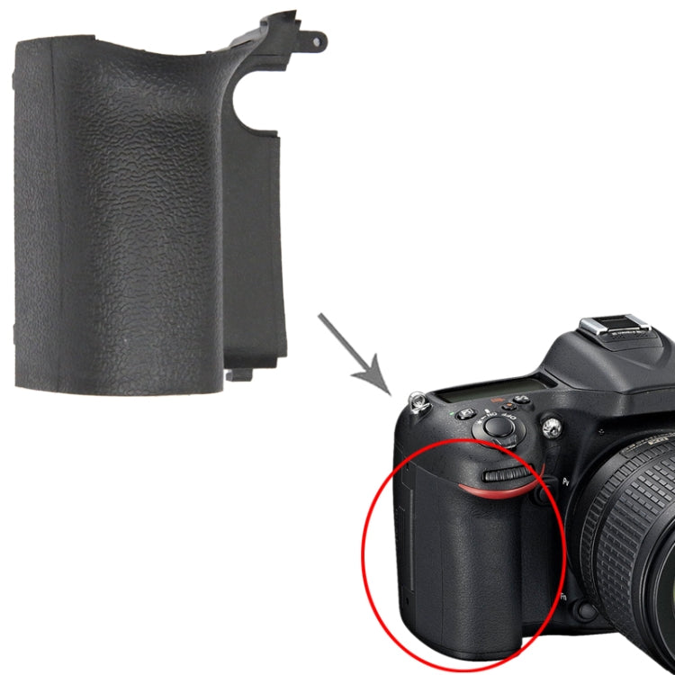 For Nikon D7100 Camera Grip Protective Leather Cover