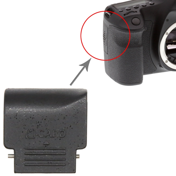 For Canon EOS 6D SD Card Slot Compartment Cover