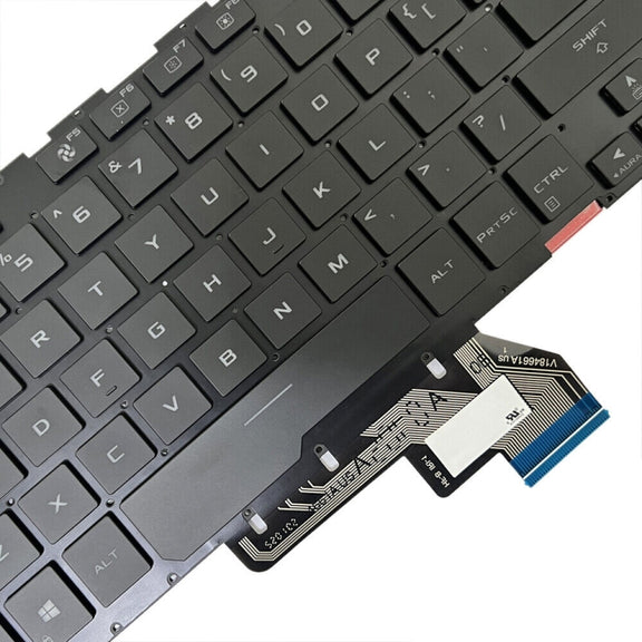 US Version Backlight Laptop Keyboard For Asus ROG GU502G GU502GV GU502GU(Colorful Light)