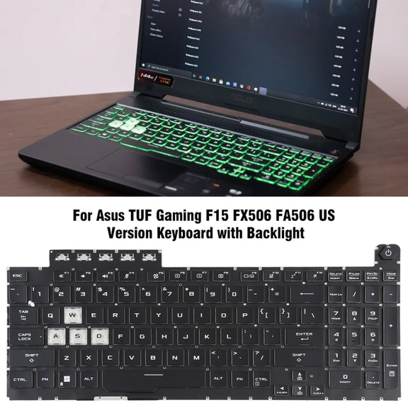 For Asus ROG Strix GL703V GL703VD GL703VM US Version Backlight Laptop Keyboard(Black)