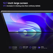 Lenovo Pad Pro 12.7 inch WiFi Tablet, 8GB+128GB, Android 13, Qualcomm Snapdragon 870 Octa Core, Support Face Identification(Dark Grey)