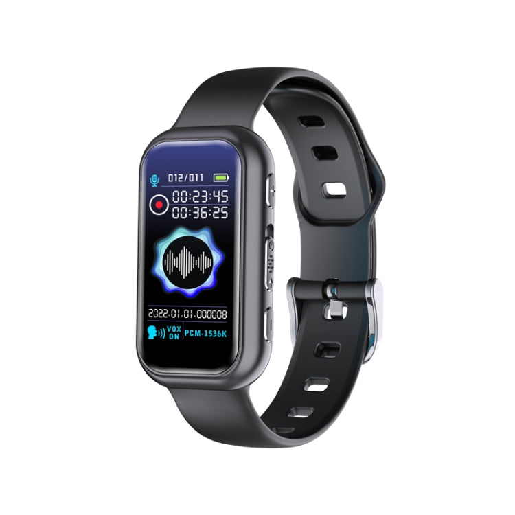 JNN S16 Smart HD Noise Reduction Bluetooth MP3 Voice Control Recording Bracelet, Memory:4GB