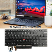 For Lenovo X1C 2019 US Version Backlight Laptop Keyboard