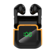 Pro 90 HIFI Level Intelligent Digital Display V5.3 Bluetooth Earphones(Black)