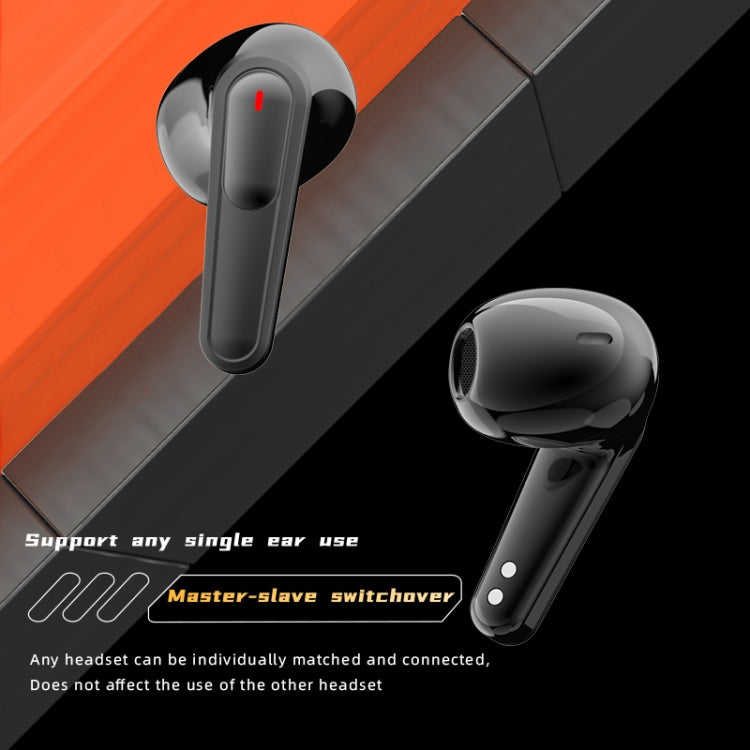 Pro 90 HIFI Level Intelligent Digital Display V5.3 Bluetooth Earphones(Black)