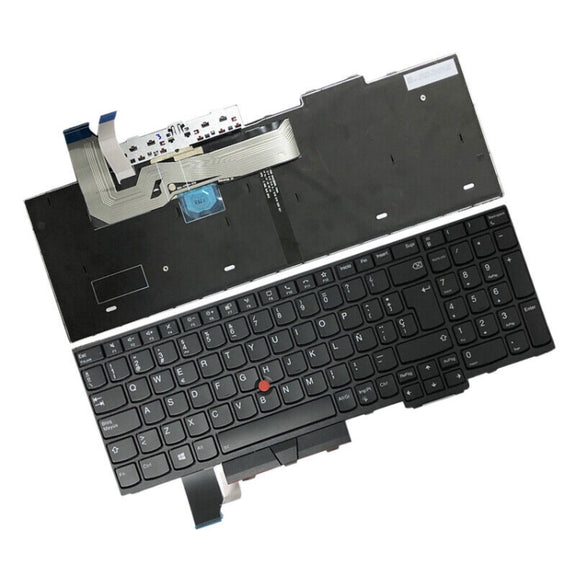 For Lenovo ThinkPad E580 / L580 / E585 Spanish Version Backlight Laptop Keyboard
