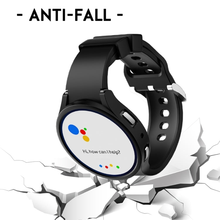 For Samsung Galaxy Watch 6 44mm Half-inclusive PC Watch Protective Case(Silver)