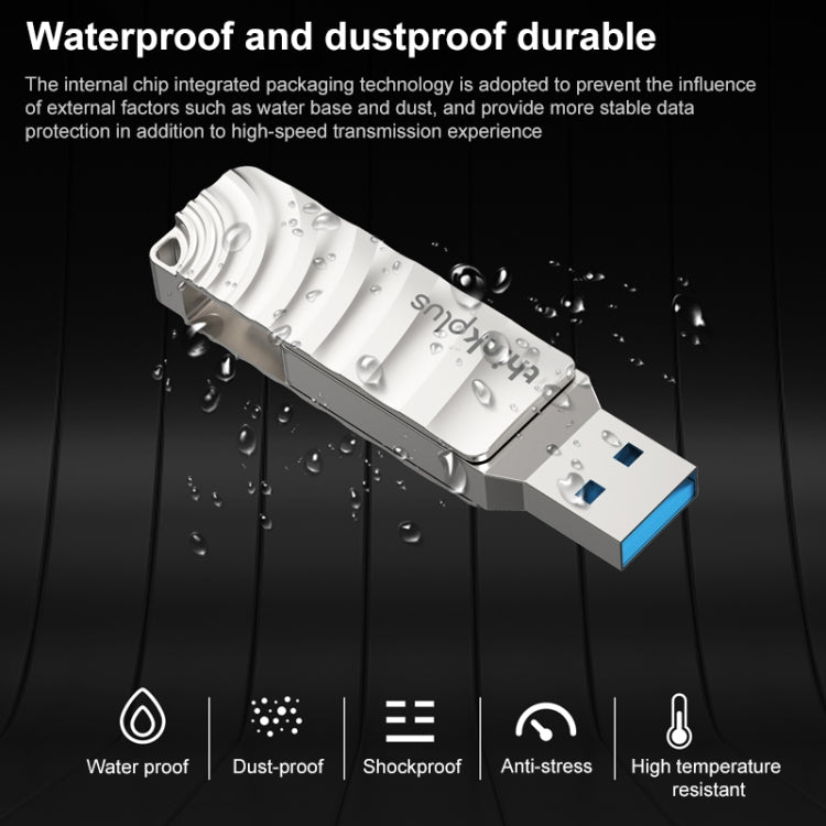Lenovo Thinkplus MU232 USB 3.2 + USB-C / Type-C Dual Head Flash Drive, Memory:32GB