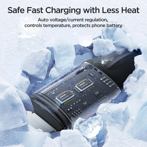 JOYROOM SA25-CC5 100W USB-C/Type-C to USB-C/Type-C Fast Charge Data Cable, Length:1.2m(Black)