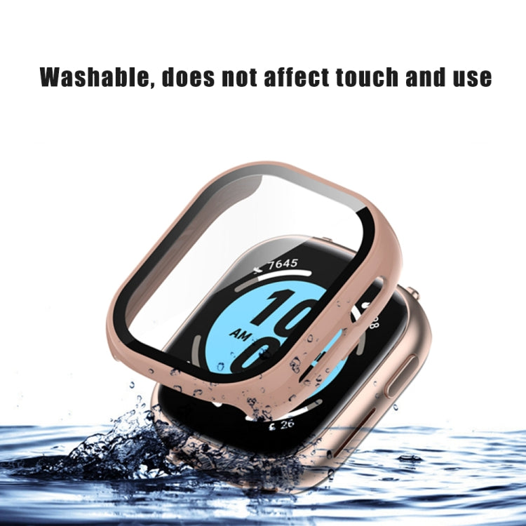 For Honor Watch 4 PC + 9H Tempered Glass Integrated Watch Case(Black)