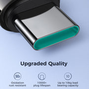JOYROOM SA31-AC6 100W USB to USB-C/Type-C Fast Charge Data Cable, Length: 1.2m(Black)