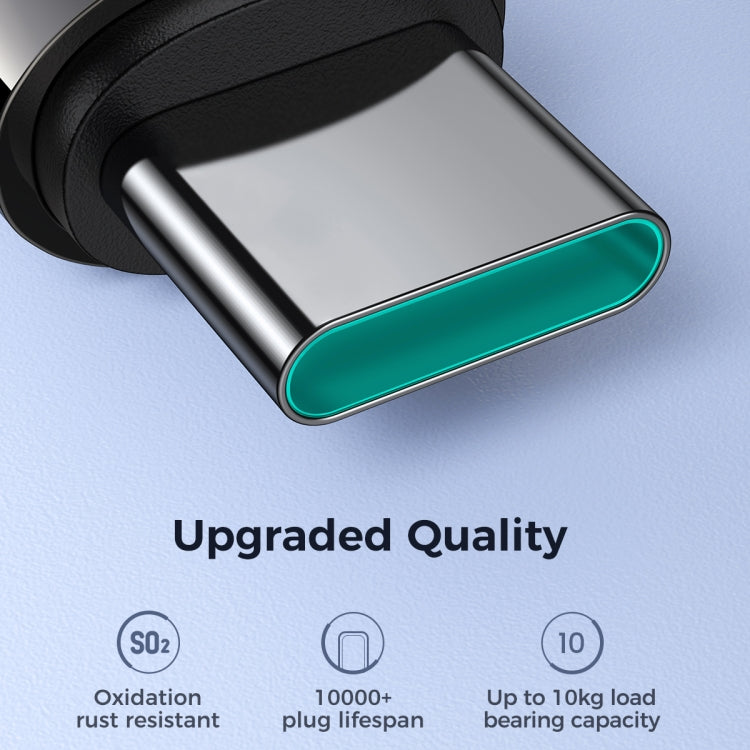 JOYROOM SA31-AC6 100W USB to USB-C/Type-C Fast Charge Data Cable, Length: 1.2m(Black)