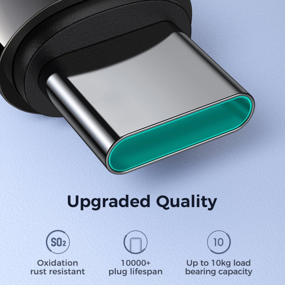 JOYROOM SA31-CC5 240W USB-C/Type-C to USB-C/Type-C Fast Charge Data Cable, Length: 1.2m(Black)