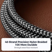 JOYROOM SA31-CC5 240W USB-C/Type-C to USB-C/Type-C Fast Charge Data Cable, Length: 1.2m(Black)