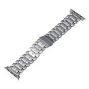 For Apple Watch Series 9 45mm Five Beads Titanium Steel Watch Band(Silver)