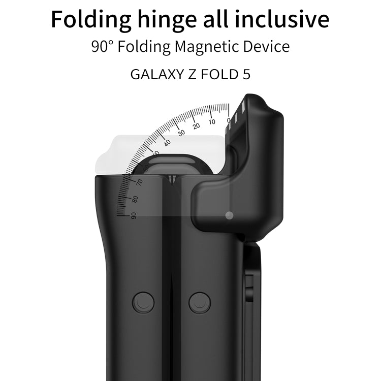 For Samsung Galaxy Z Fold5 GKK Integrated Folding Armored Shell PC Phone Case(Green)