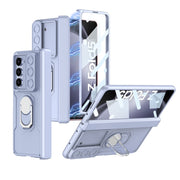 For Samsung Galaxy Z Fold5 GKK Integrated Folding Armored Shell PC Phone Case(Blue)