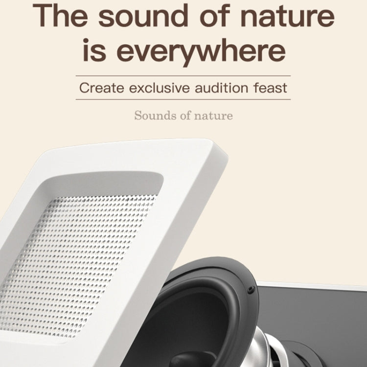 Z03 USB Wireless Portable TWS Stereo Subwoofer Bluetooth Speaker(White)
