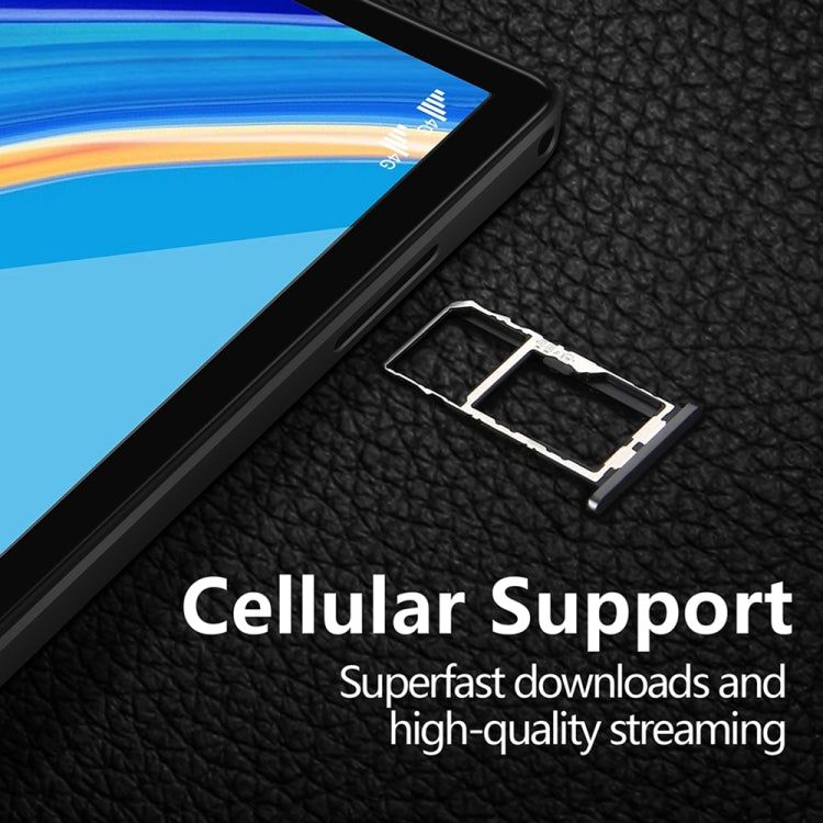 BDF P70 4G LTE Tablet PC 10.1 inch, 8GB+128GB, Android 11 MTK6755 Octa Core, Support Dual SIM, EU Plug(Silver)