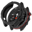 Compatible with Garmin Approach S70 47mm Armor Hollow Watch Protective Case(Black) - free shipping - PMC TechLife - Order now!