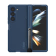 For Samsung Galaxy Z Fold5 NILLKIN Frosted Fold PC + TPU Phone Case with Holder(Blue) - free shipping - PMC TechLife - Order now!