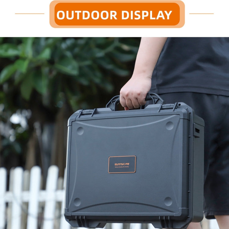 For DJI Air 3 Sunnylife Safety Carrying Case Large Capacity Water-resistant Shock-proof Hard Travel Case Standard Version