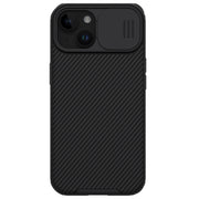 For iPhone 15 NILLKIN CamShield Pro PC Phone Case(Black)