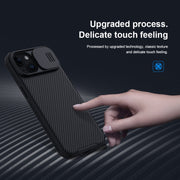 For iPhone 15 Plus NILLKIN CamShield Pro PC Phone Case(Green)