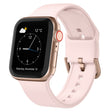 For Apple Watch Series 9 45mm Pin Buckle Silicone Watch Band(Pink Sand) - Watch Bands by PMC TechLife | Online Shopping South Africa | PMC TechLife