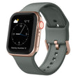 For Apple Watch Series 9 45mm Pin Buckle Silicone Watch Band(Olive) - Watch Bands by PMC TechLife | Online Shopping South Africa | PMC TechLife