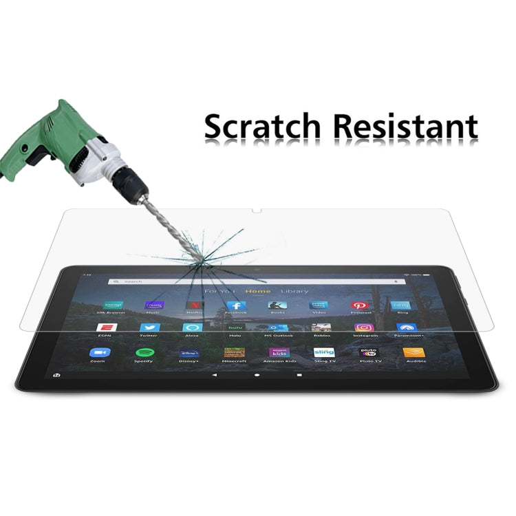 For Amazon Fire HD10 2023 / 2021 2pcs 9H 0.3mm Explosion-proof Tempered Glass Film