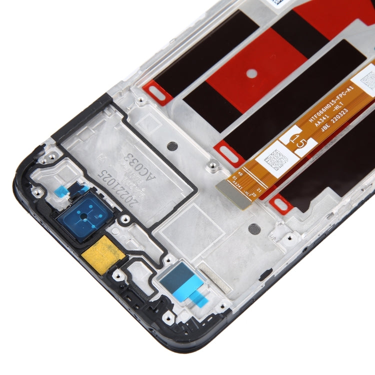 For OPPO A77s OEM LCD Screen For Digitizer Full Assembly with Frame