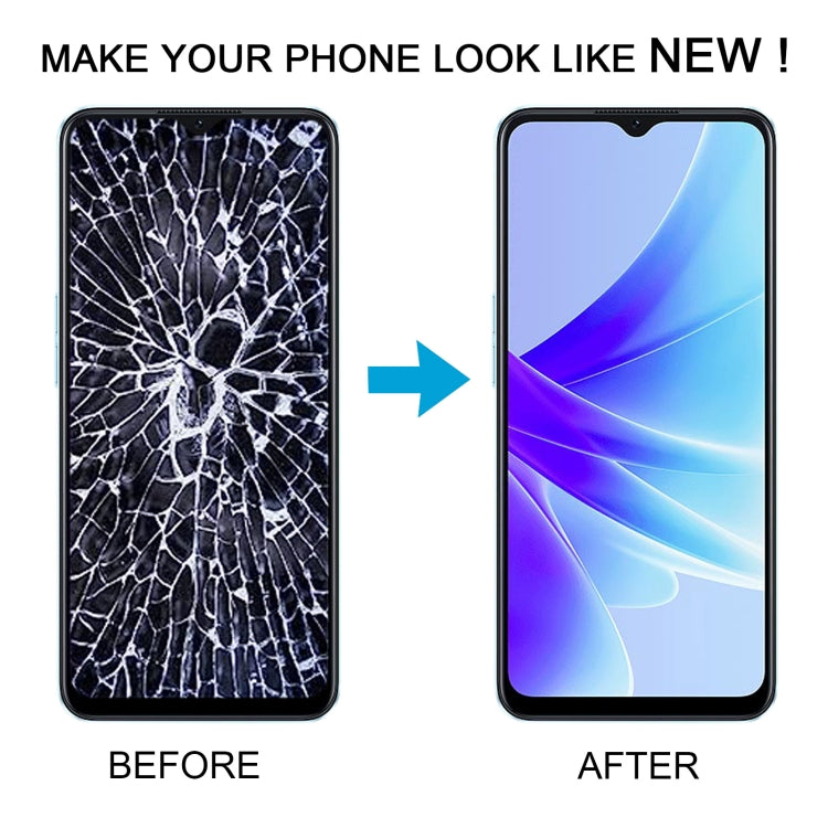 For OPPO A77 4G OEM LCD Screen For Digitizer Full Assembly with Frame
