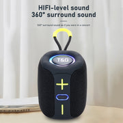 T&G TG-658 Outdoor USB High Power 8W Heavy Bass Wireless Bluetooth Speaker(Camouflage)