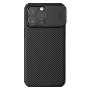 For iPhone 15 Pro NILLKIN CamShield Pro PC Phone Case(Black)