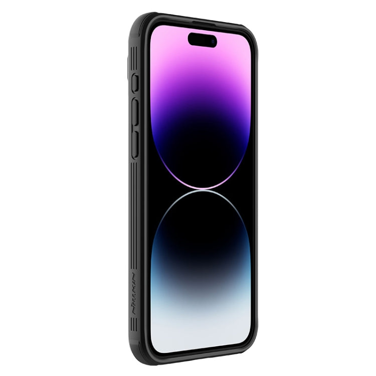For iPhone 15 Pro NILLKIN CamShield Pro PC Phone Case(Black)