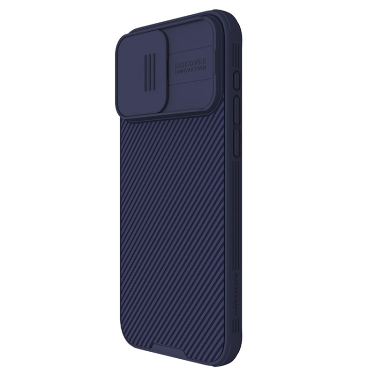 For iPhone 15 Pro NILLKIN CamShield Pro PC Phone Case(Purple)