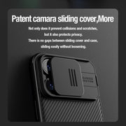 For iPhone 15 Pro NILLKIN CamShield Pro PC Phone Case(Purple)