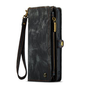 For iPhone 15 Pro CaseMe 008 Detachable Multifunctional Leather Phone Case(Black)