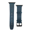 For Apple Watch SE 2023 44mm Retro Texture Leather Watch Band(Blue) - Watch Bands by PMC TechLife | Online Shopping South Africa | PMC TechLife