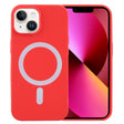 For iPhone 13 MagSafe Liquid Silicone Phone Case(Red) - iPhone 13 Cases by PMC TechLife | Online Shopping South Africa | PMC TechLife | Buy Now Pay Later Mobicred