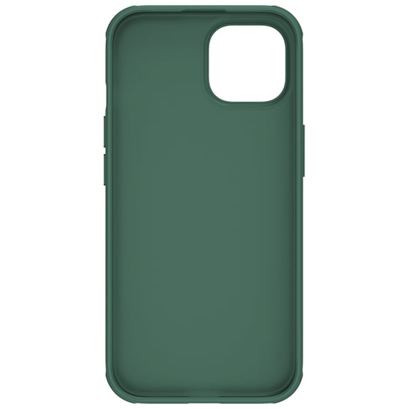 For iPhone 15 NILLKIN Frosted Shield Pro PC + TPU Phone Case(Green)
