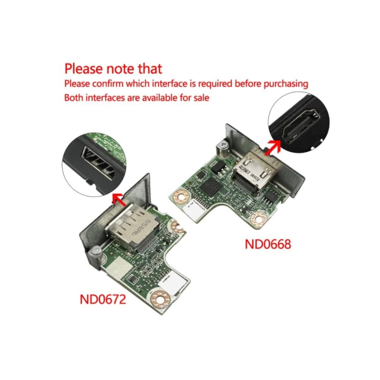 For HP 400 600 800 G3 G4 G5 DP Adapter Board