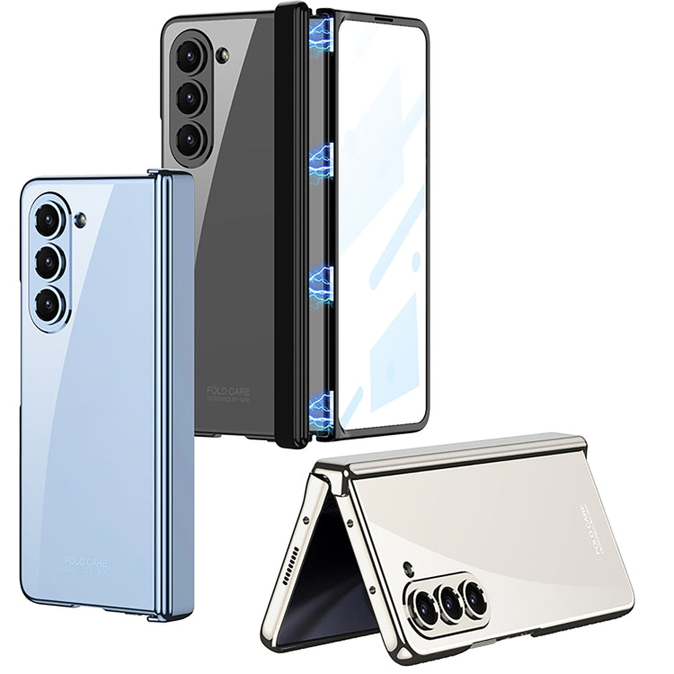 For Samsung Galaxy Z Fold5 GKK Integrated Magnetic Phantom Hinge Folding Phone Case(Black)
