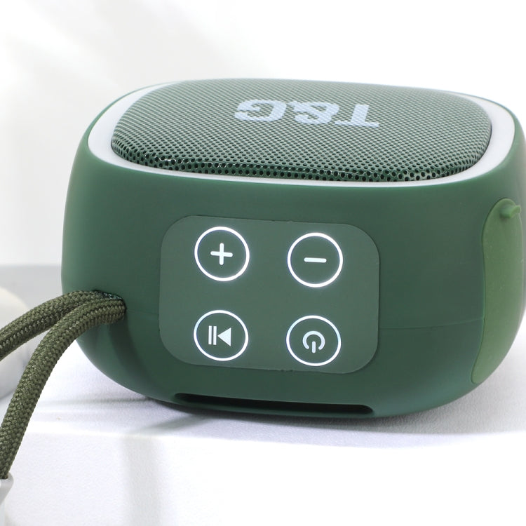 T&G TG659 Outdoor Portable TWS Mini Bluetooth Speaker(Dark Green)