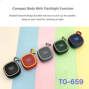 T&G TG659 Outdoor Portable TWS Mini Bluetooth Speaker(Dark Green)