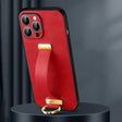 For iPhone 15 Pro Max SULADA Tide Cool Series PC + Leather Texture Skin Feel Phone Case(Red) - iPhone 15 Pro Max Cases by SULADA | Online Shopping South Africa | PMC TechLife | Buy Now Pay Later Mobicred