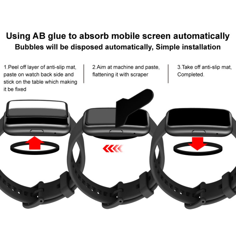 For Xiaomi Mi Band 8 Pro imak Plexiglass HD Watch Protective Film