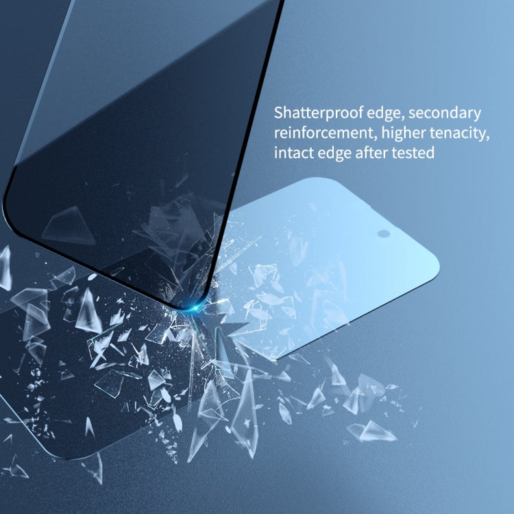 For iPhone 15 Plus NILLKIN Guardian Full Coverage Privacy Tempered Glass Film