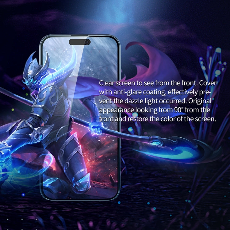 For iPhone 15 Plus NILLKIN Guardian Full Coverage Privacy Tempered Glass Film